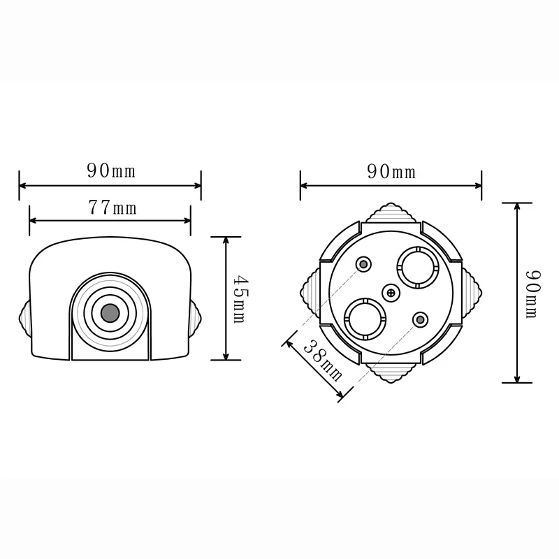 Hot Sale Decorative Porcelain Junction Box For Wire Decor For Switch and Socket