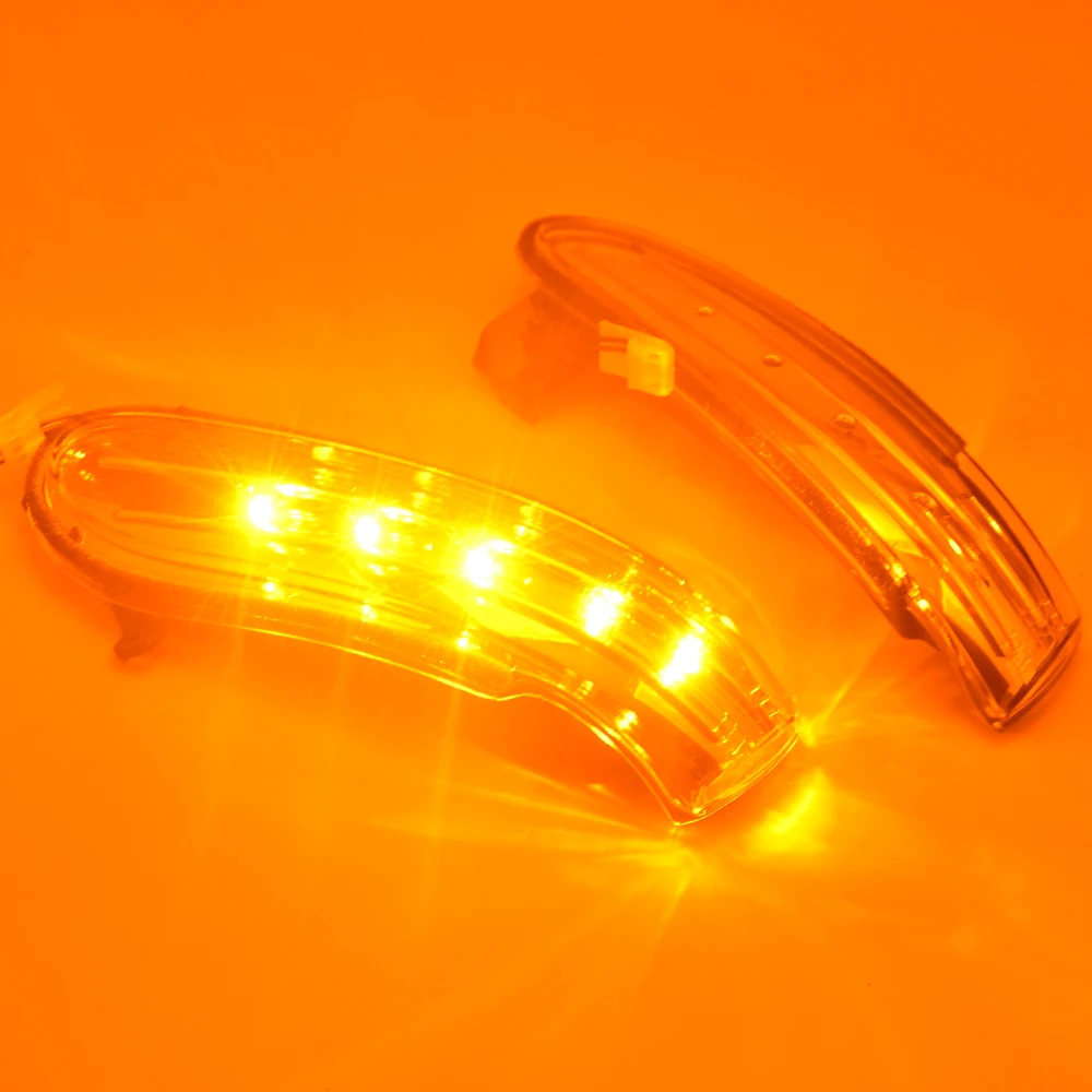 

2pcs For Mercedes Benz SLK-Class R171 W171 to 2008.12 LED Dynamic Turn Signal Light Flasher Flowing Water Blinker Flashing Light