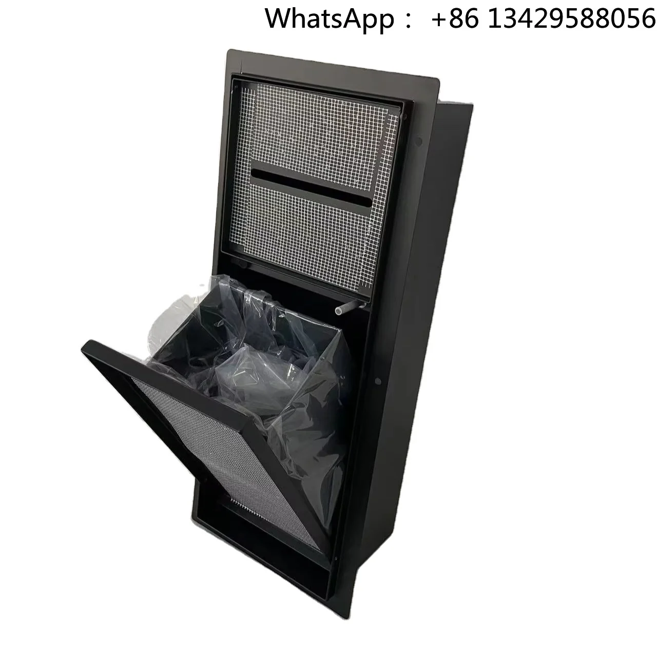 Concealed Refuse Bin Toilet Paper Roll Holder Tileable Recessed Tissue Box Trash Can Bathroom Niche Customized Laser Logo
