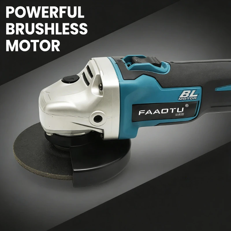 

FAAOTU 504 Brushless Angle Grinder - Same Quality & Performance as MT, High Power & Durable Compatible with MT batteries