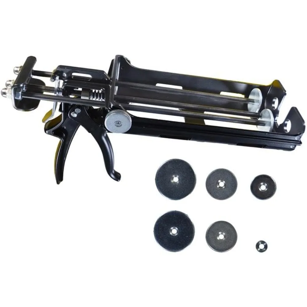 

Пистолет для дозирования эпоксидной смолы с двойным картриджем для 400 мл, 450 мл, 600 мл, 650 мл, соотношение 1:1 2:1, профессиональная тяга 25:1