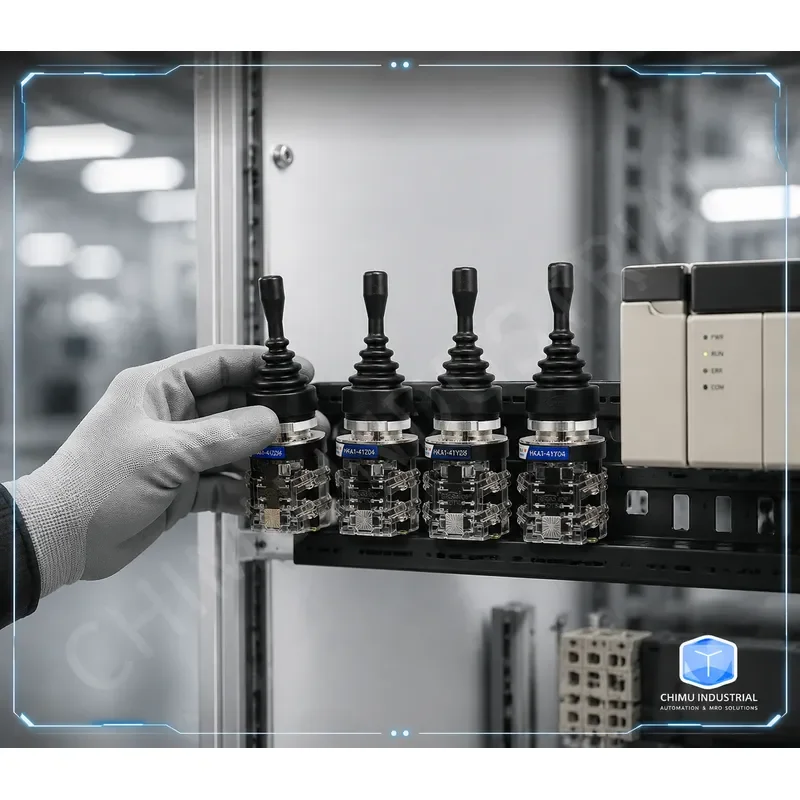 【CHIMU INDUSTRIAL】 HKA1-41Z02 Z04 Cross Rocker Switch 2-Way Auto Reset 41Y02 Y04 4-Way Self-Locking Master Control
