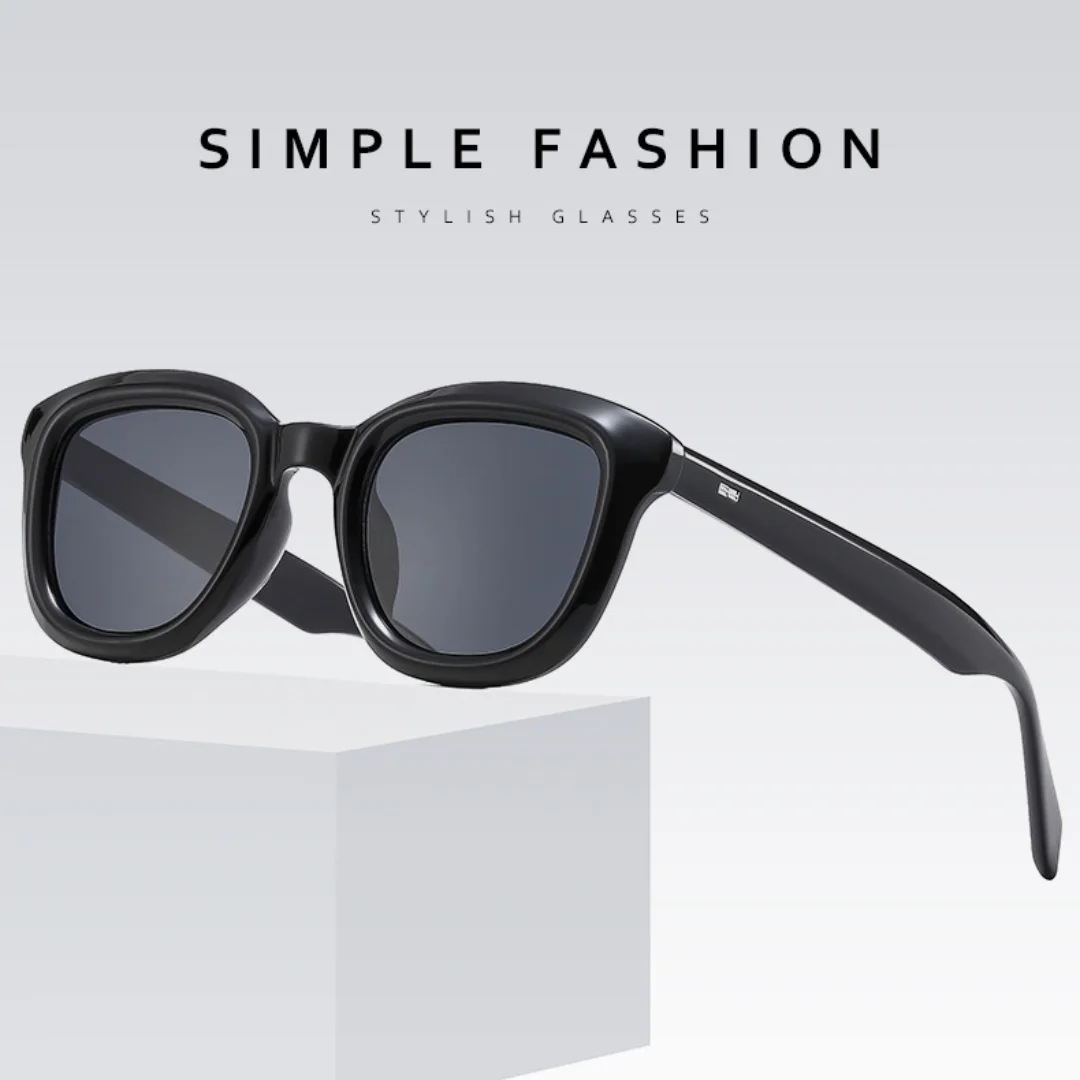 American Retro Round Frame Sunglasses Fashion Glasses Casual Sunglasses For Women And Men Uv 400