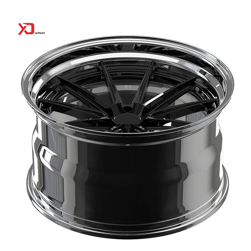 

Custom Polish Lip 2 Piece 5X108 5X112 5X114.3 5X120 Forged Wheels for 19 20 21 Inch Alloy Wheels Fit G8x M3 M4 X5 RS4 Challenger
