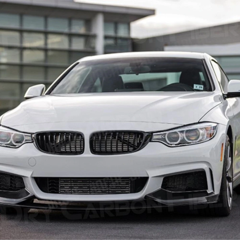 

JIACHE for BMW 4 series M Sport F32 F36 2014 UP not Convertible Goss Black Front Lip Rear Bumper Lip Diffuser Rear Spoiler Wing