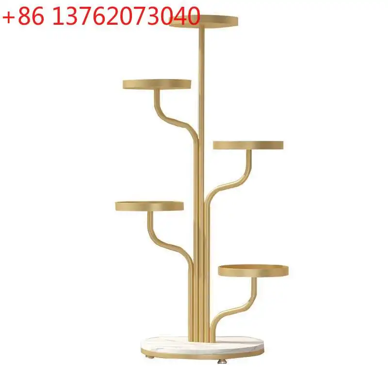 Modern Designer Nordic Flower Stand Aesthetics Decorations Fashion Plant Stand Indoor Light Luxury Plantenrek Home Furniture