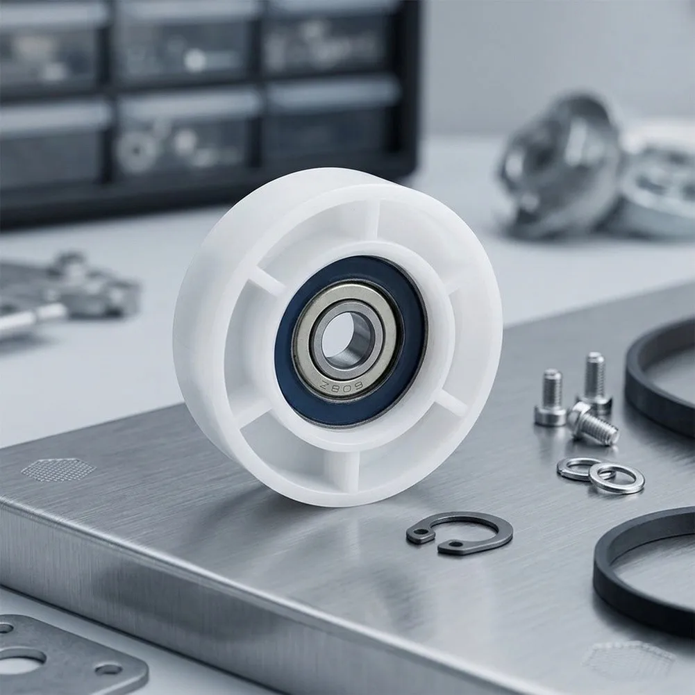 Tumble Dryer Part Tension Pulley For Dryer Repair As Picture High Durability Plastic Noise Reduction Design Energy Efficient
