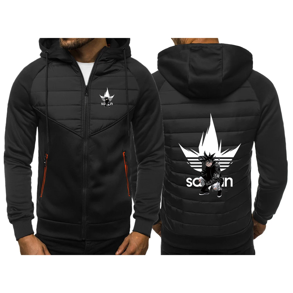 2026 Men's Goku Spring And Autumn Comfortable Leisure Hoodies Dragon Ball Logo print Creative Graphic Trendy Coat Jacket