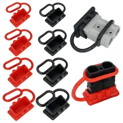 Soft Dust Cover 50A 120A 175A 350A 600V Two-Pole Power Connector Accessories Dust Cap for 2 Pin Battery Connector Rubber Plug