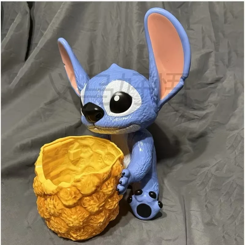 Disney Stitch Doll Modello Cartoon Anime Periferico Popcorn Secchio Palmare Action Figure Periferica Popcorn Secchio Ornamento Regalo