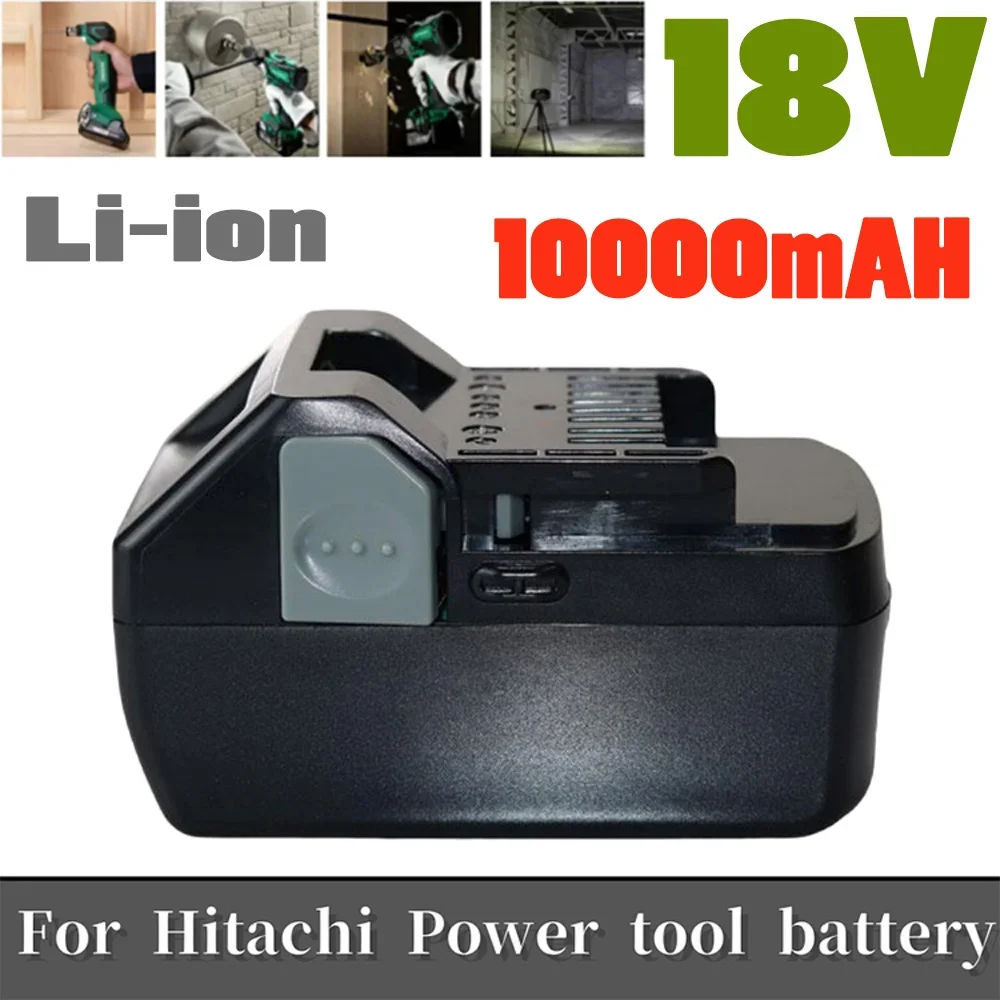 

18V 10000mAh Li-Ion Replacement Battery For HITACHI BSL1820 BSL1840 BSL1850 BSL1860B BSL1830B