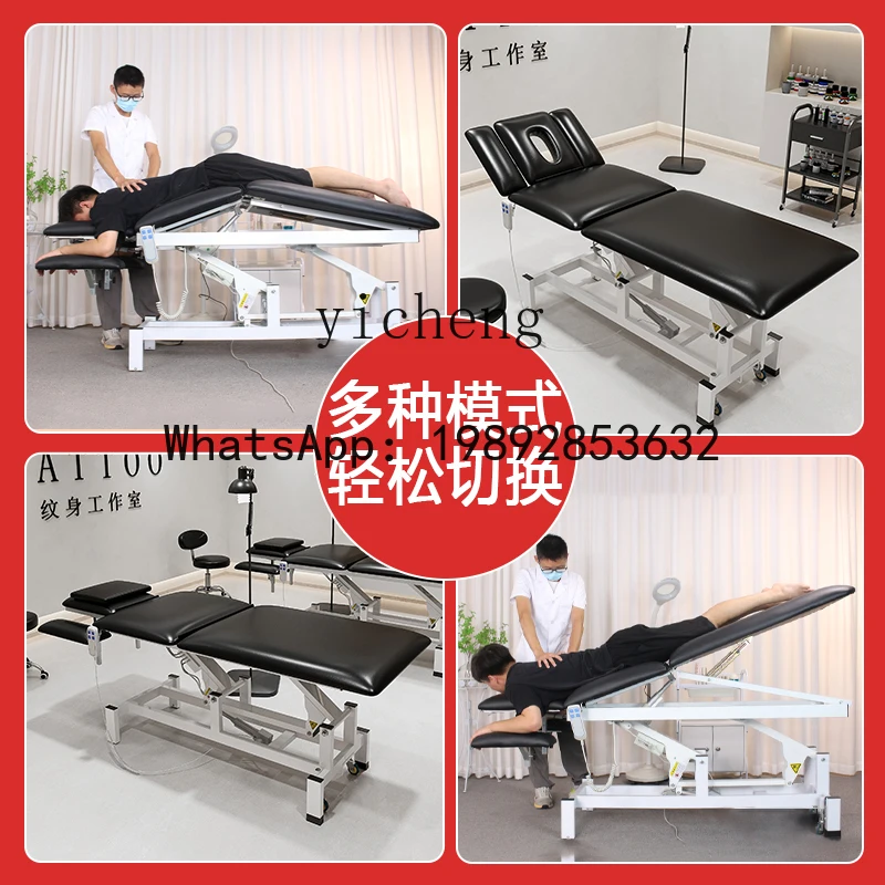 AA  Multifunctional Physiotherapy Bed Traditional Chinese Medicine Spinal Adjustment Massage Bed Electric