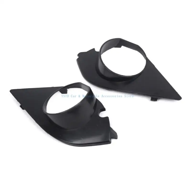 L5BC Foglight Grille Cover Untuk E60 E61 Fog Lamp Bumper Frame Grille Cover Insert Trim