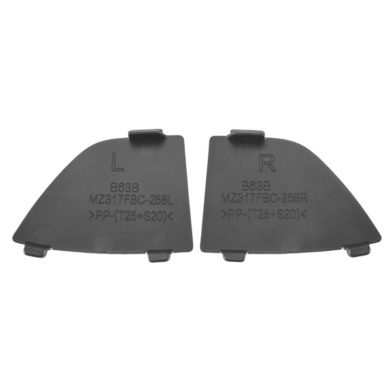 Mazda 3 Front Bumper Tow Hook Cover Grille Caps