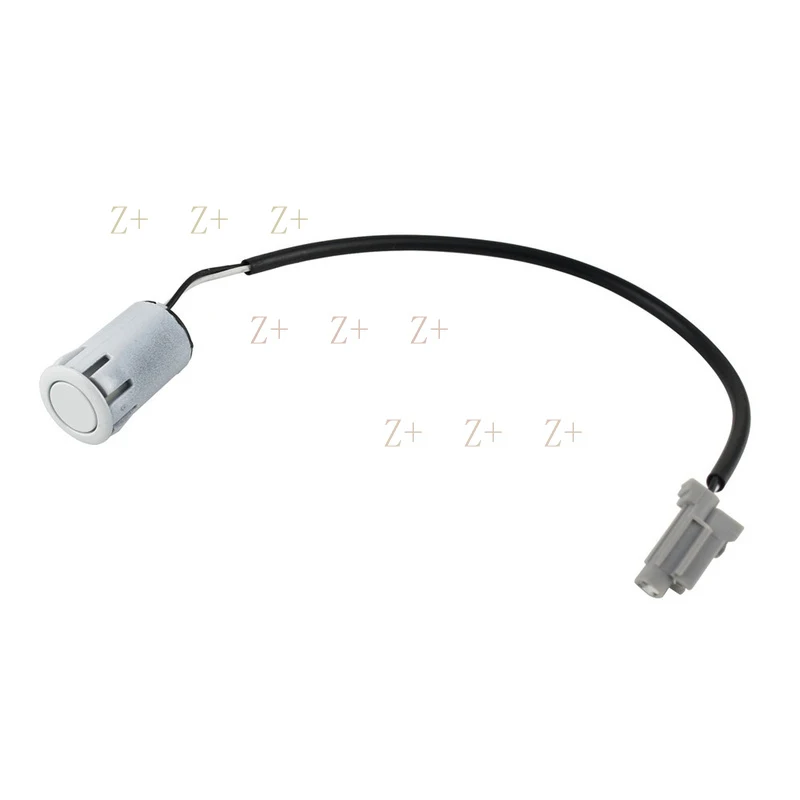 Z+  2PCS White PDC Bumper Parking Assist Sensor For TOYOTA LAND CRUISER LEXUS LX470