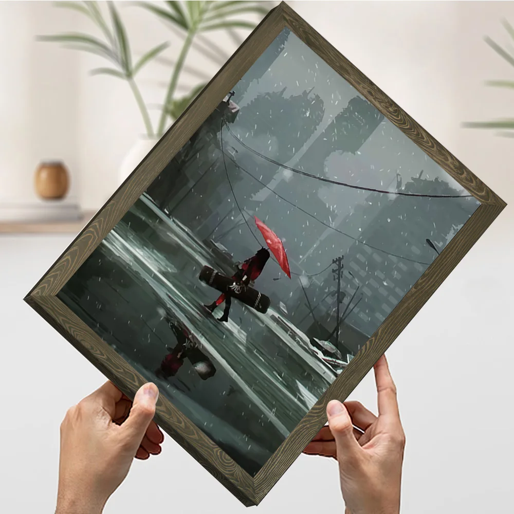 Punishing Gray Raven Game Printing Poster Customizable Pictures Wall Art Canvas Painting for Decoration Living Room Home Decor - view 3