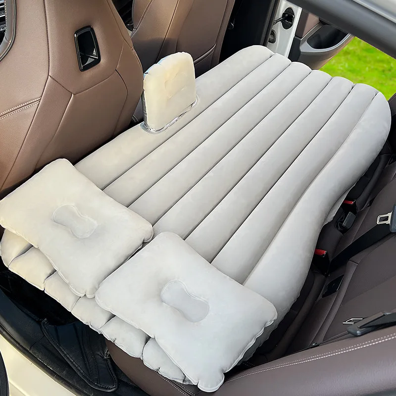 

Popular folding car inflatable bed PVC flocking car inflatable mattress SUV car travel inflatable bed interior