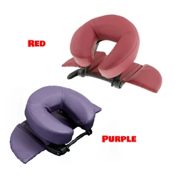 Compact Massage U shaped Table Face Cradle Headrest Platform Self-Adjusting Face Down Cradle Cushion Pillow Replacement