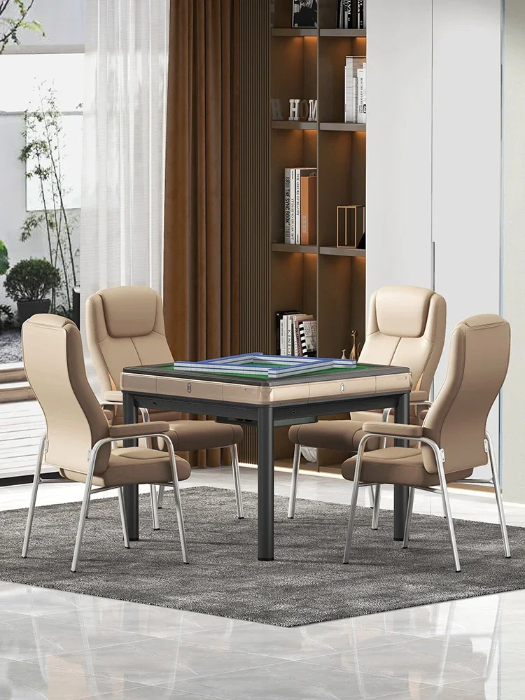 

Simple Power-driven Dining Table Automatic Shuffling Low Volume Mahjong Table Study Relax Tavoli Da Pranzo Home Furniture LVMC