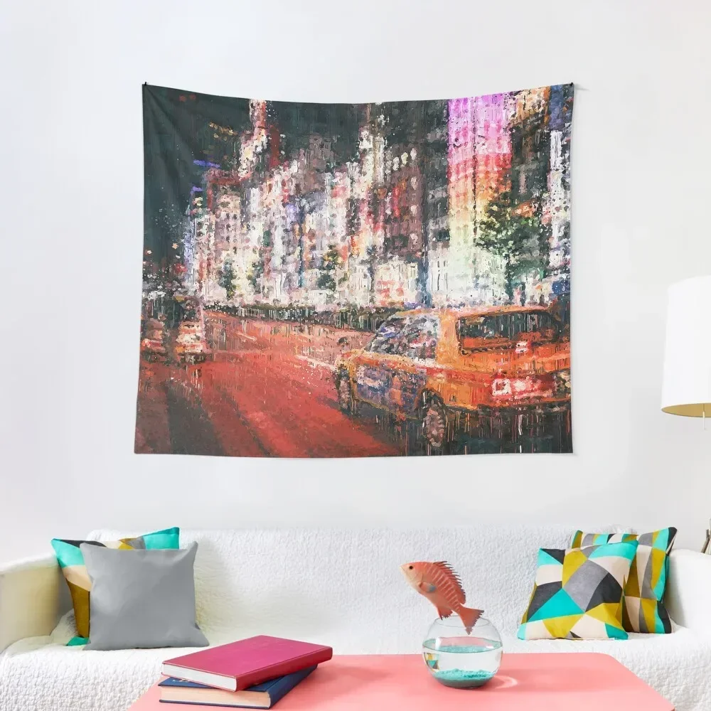 

Nightlife Tapestry Outdoor Decoration Wall Art Room Aesthetic Decor Tapestry