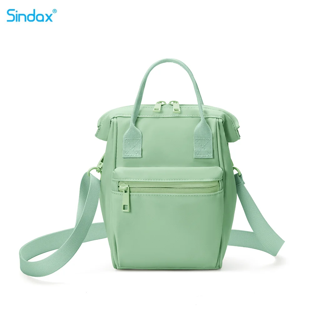 

Waterproof Fashion Minimalist Mini Mommy Bag Shoulder Crossbody Bag Phone Pouch Convertible Small Backpack Must Have For Parent