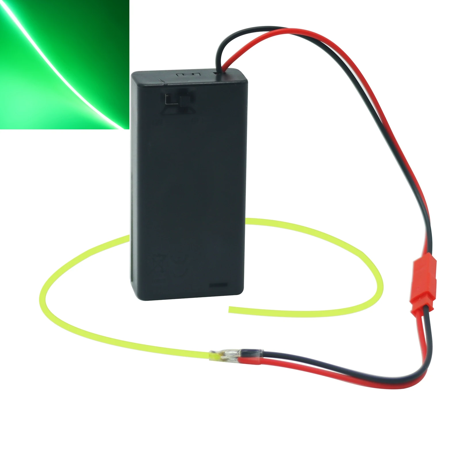 DC 3 V batteriebetriebenes LED-Filament, flexibel, 360° ° Leuchtende leuchtende biegsame DIY kreative Edison-Glühbirne, Lampenteile, Diodenbeleuchtung