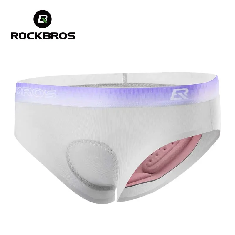 ROCKBROS Cycling Underwear Women Cycling Shorts 3D Padded Shockproof Mountain MTB Bicycle Shorts Comfortable Underwear Tights