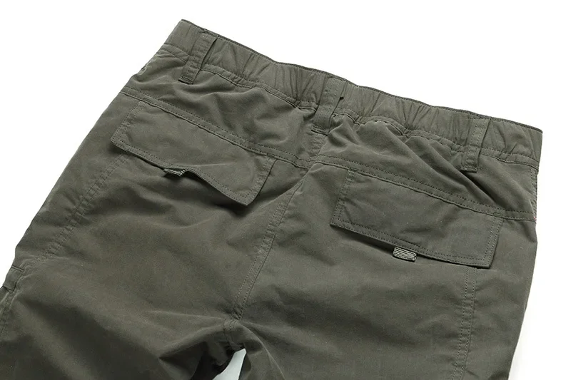 Männer Fleece Cargo Hosen Winter Plüsch Taktische Hosen Casual Jogger 3XL Koreanische Lose Wandern Laufen Warme Thermische Hosen – Detail 13