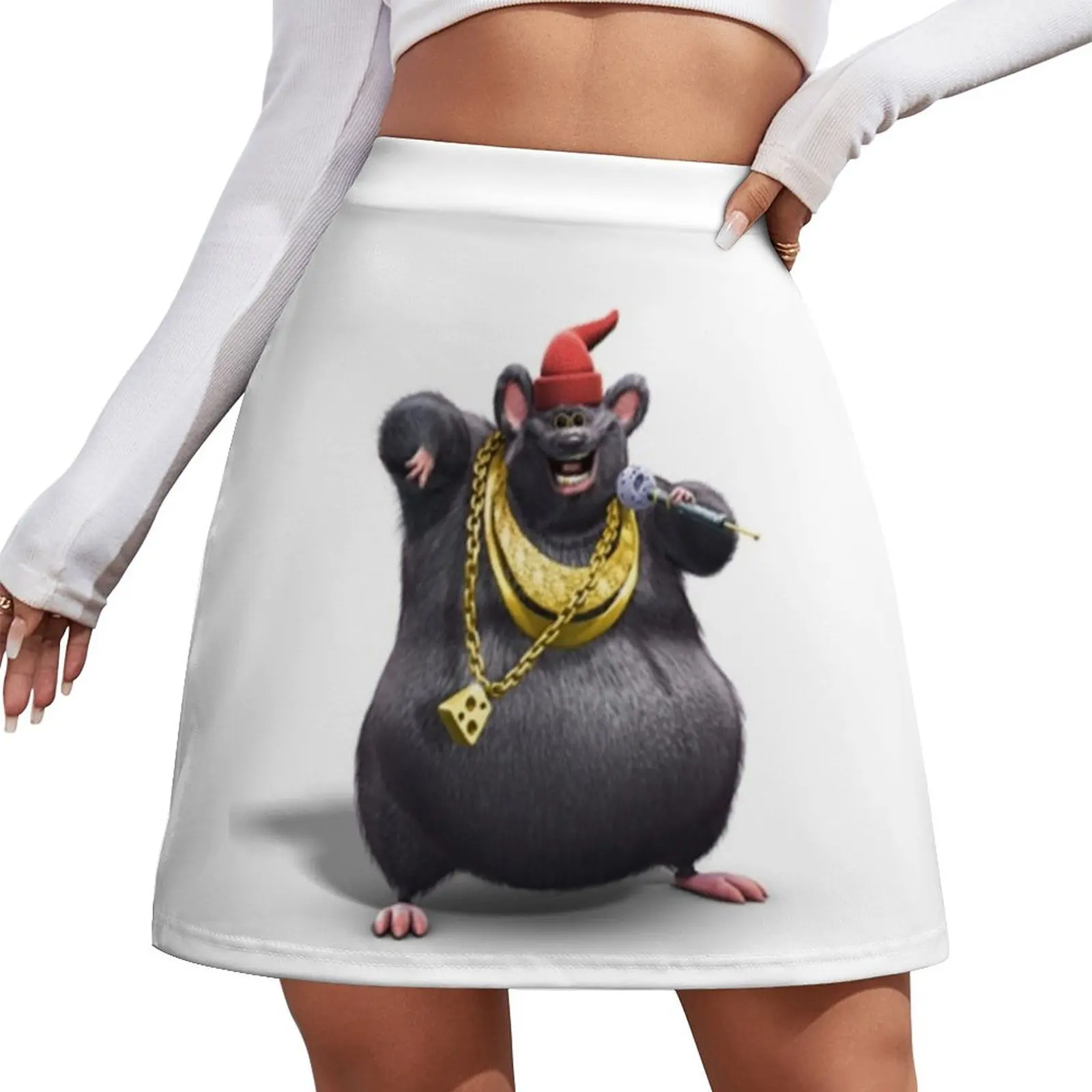 Biggie Cheese Mini Skirt korean fashion skirts for womens 2026 elegant dresses for women Women skirt Mini Skirt