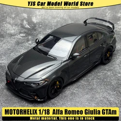 MOTORHELIX 1/18 scale New Alfa Romeo Giulia GTAm Car model Metal die cast model Holiday gift collection