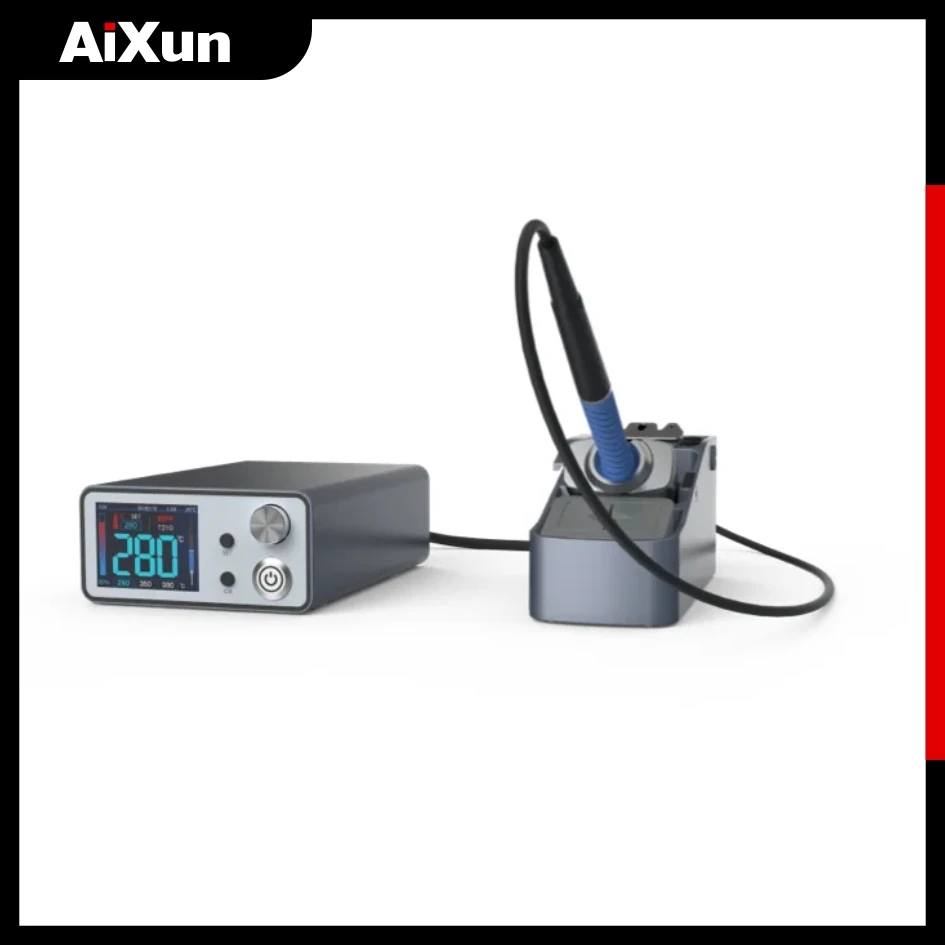 

RR AIXUN T3B Intelligent Soldering Station With T115/T210 Series Handle Welding Iron Tips Electric Set for SMD BGA Repair