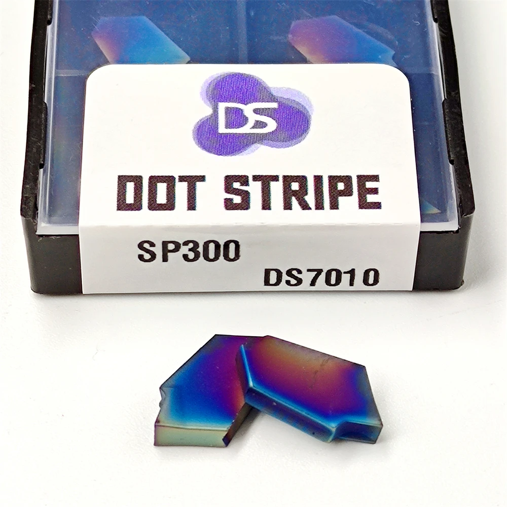 High Quality SP300 3.0mm Nano Blue Lathe Turning Tool For CNC Carbide Inserts SP 300 Grooving Blade Cutting