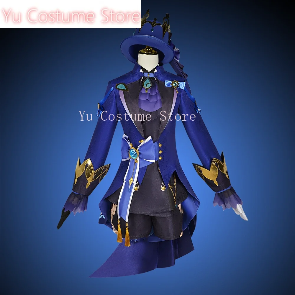 Genshin Impact Furina De Fontaine Gown Womne Cosplay Costume Cos Game Anime Party Uniform Hallowen Play Role Clothes Clothing