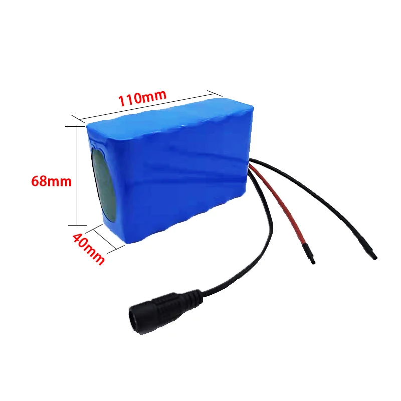 

18650 6S2P 24V 40000mAh Electric Bicycle 20Ah Battery Moped Electric Scooter Lithium-Ion Battery Pack BMS+25.2V 2A Charger