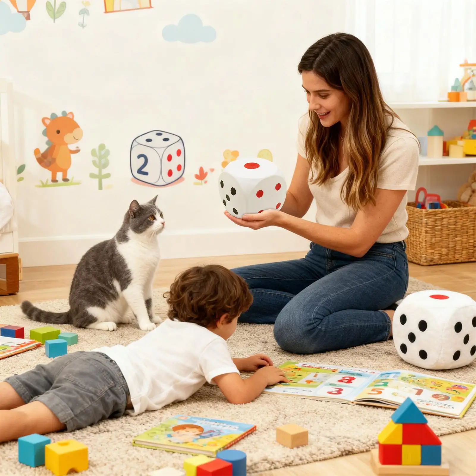 Dados em forma de bolas de estresse fidget squeeze brinquedo pequeno jogo de mesa dados para crianças adolescentes adultos estudantes jogadores escritório sala de aula casa