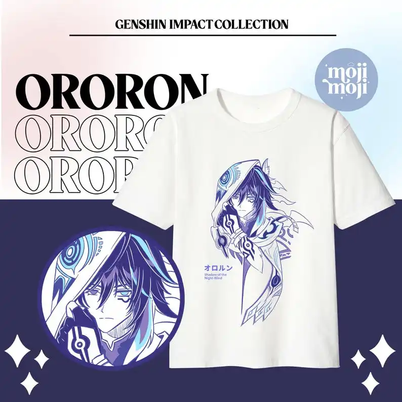 ORORON GENSHIN Shirt  Merch Natlan Genshin Impact Tshirt Gift for Gamers Fan Merch  Fan Art
