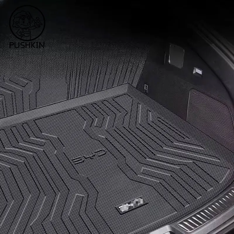 Tailored Boot Liner Tray For BYD Sea lion 07 Sealion 7 2024 2025 Car Rear Trunk Cargo Mat Sheet Carpet Mud Protector Waterproof
