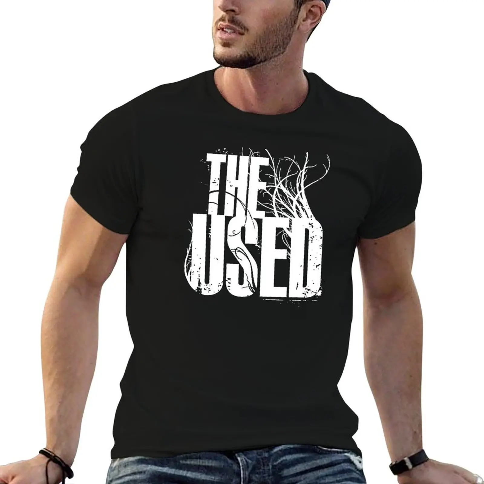 The Used Band T-Shirt cotton t shirt pack t shirts for man graphic tees man tshirt T-shirt