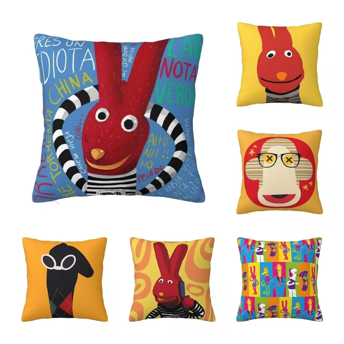 Fundas de almohada de 31 minutos, funda de cojín de comedia chilena de 31 minutos, funda de almohada decorativa con cremallera Vintage para el hogar, 40x40cm