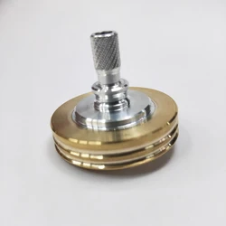 New Brass Hand Twisting Spinning Top Gyro Gyroscope Collection Spinner Toys Decompression Toy Outdoor EDC Tool