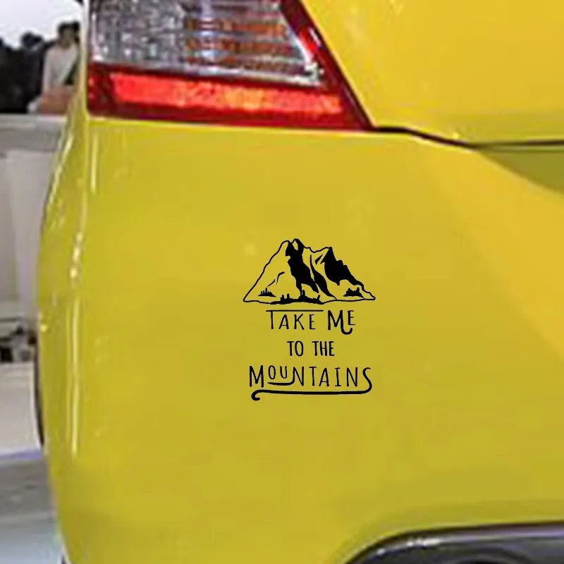16.7 * 4cm Outdoor Travel Mountain Adventure Design Window Bumper Motorcycle Decoration Vinyl Car Stickers