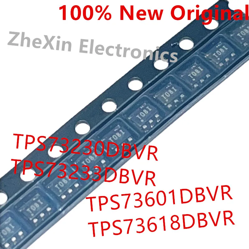 10PCS/Lot   TPS73230DBVR   T39 、TPS73233DBVR   T40 、TPS73618DBVR   T43 、TPS73601DBVR   PJFQ   New voltage regulator chip