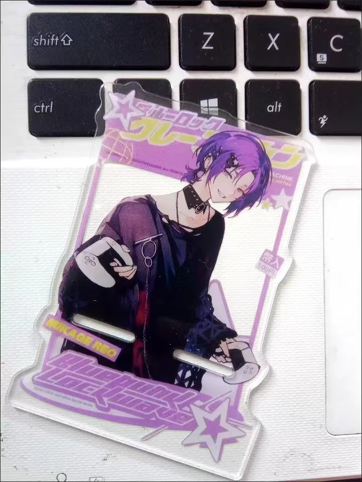 2024 Anime Figure Kawaii Cartoon Acrylic Transparent Card high quality Model Ornaments Card Photograph Prop Gift