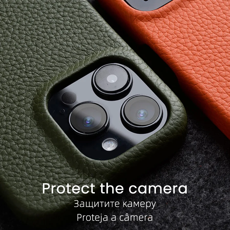 Melkco Premium Genuine Leather Case for iPhone 15 14 Pro Max Plus Magnetic Luxury Fashion Business Natural Cowhide Phone Cover