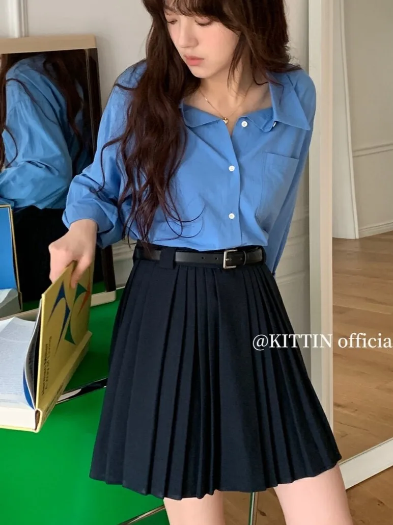 

ZHISILAO Loose Solid Blouse Women Casual Soft Thin Long Sleeve Shirts Spring Summer 2024 Tops