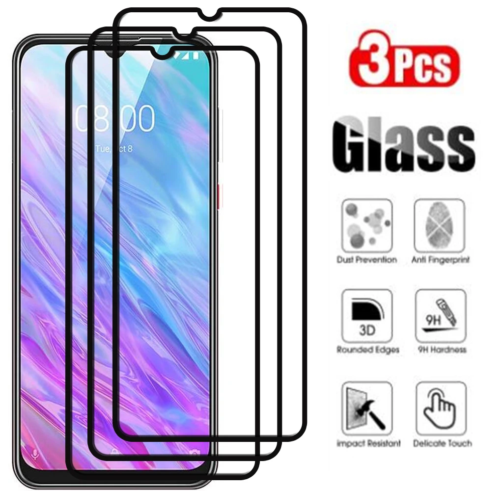 Full Cover Full Glue Tempered Glass For Wiko Y62 Y82 T3 Screen Protector protective film For Wiko Y62 Plus Phone glass