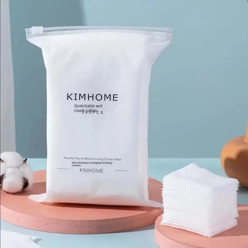 240 pièces masque extensible mince maquillage démaquillant humide coton tampon de Toner papier pour le visage doux et Sk coton multi fonctionnel coton spécial