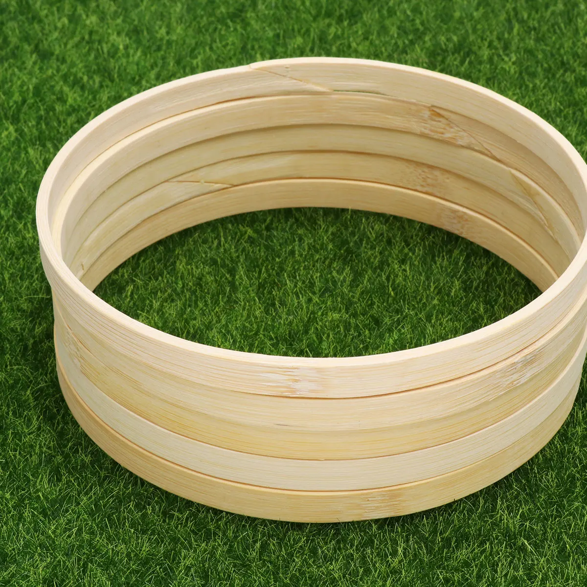 

Bamboo Circle Dreamcatcher Ring for Project Accessories Handcraft DIY Christmas