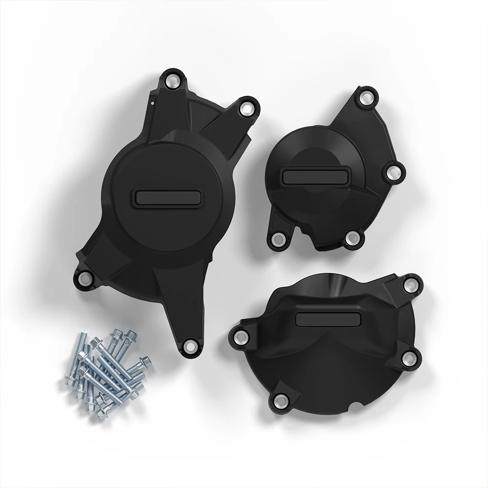 Motorcycles Engine Protection Cover Clutch / Alternator / Pulse Cover For GSX-R1000 K9 & L0-L6 Engine Protective Cover Set