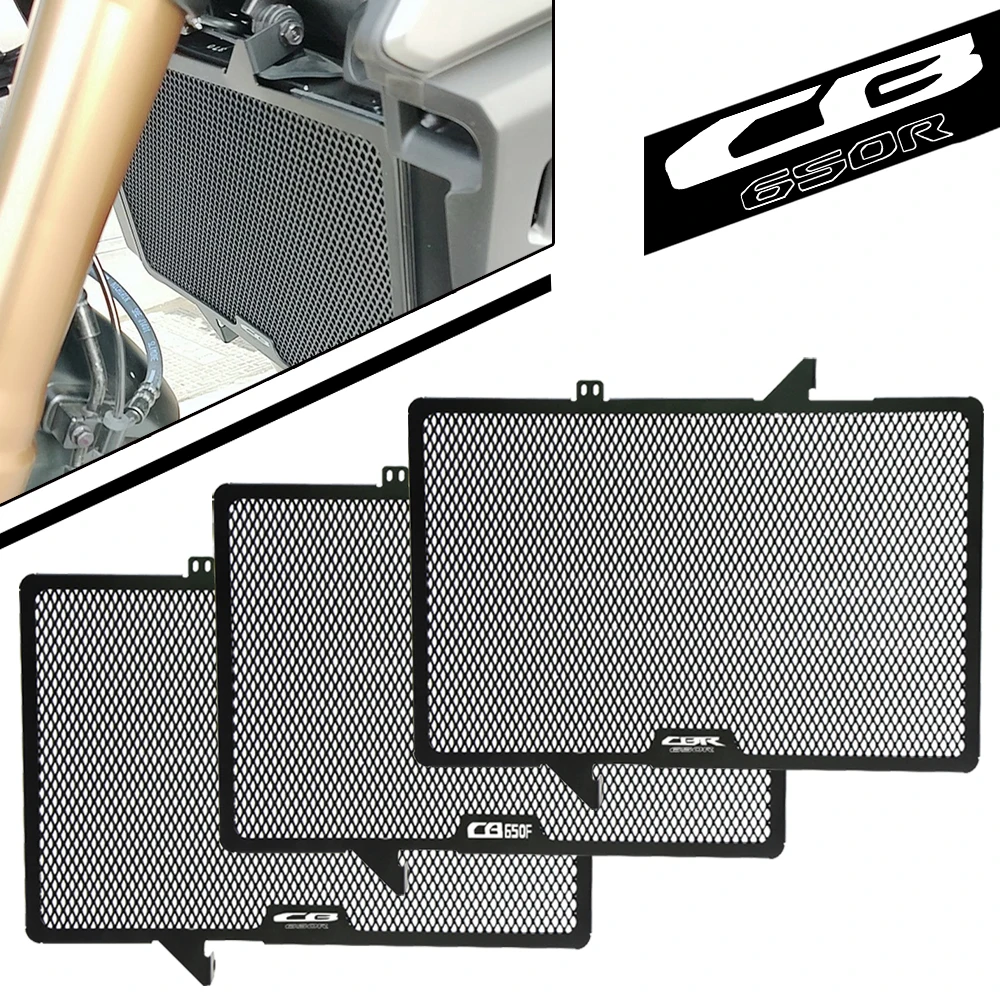 

For Honda CBR650R CB650R CBR650F CB650F 14-26 Motorcycle Radiator Grille Cover Guard Stainless Steel Anti-Corrosion Protection